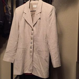 2 piece ladies suit khaki with skirt and jacket